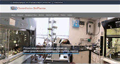 Desktop Screenshot of chemogenicsbiopharma.com